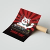 Plakat Lucky Cat Sushi Time