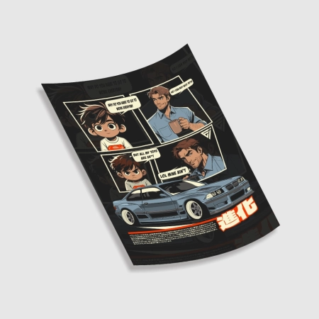 Plakat E36 Father Son