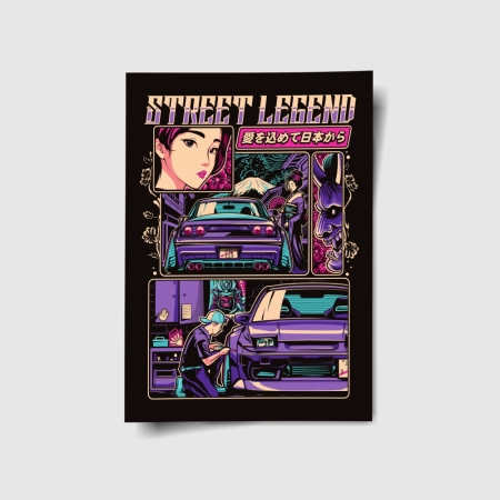 Plakat Street Legend S13