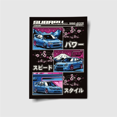 Plakat Impreza Generations