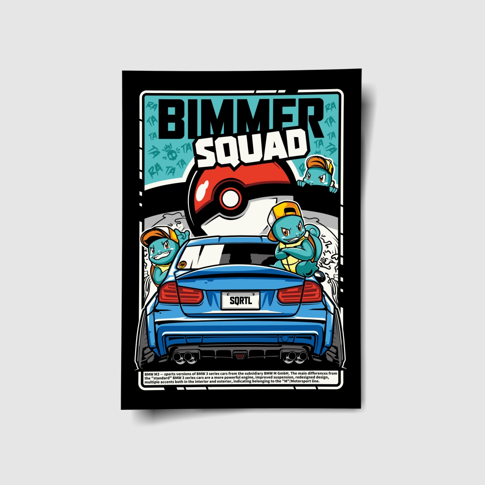 Revoke Bimmer Squad Poster 9 plakat na sciane bimmer pokemon1
